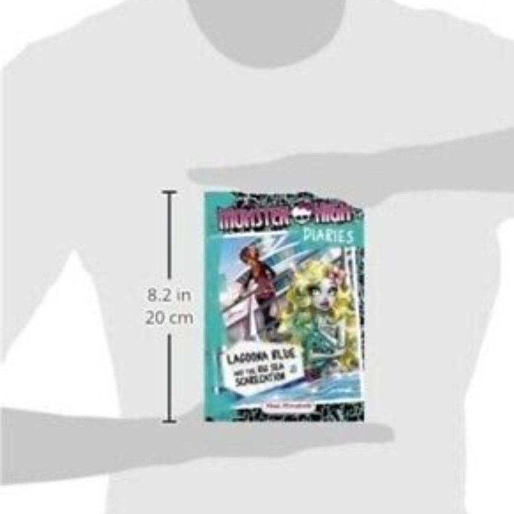 NEW! Monster High Diaries: Lagoon Blue And The Big Sea Scarecation Book - Picture 3 of 3